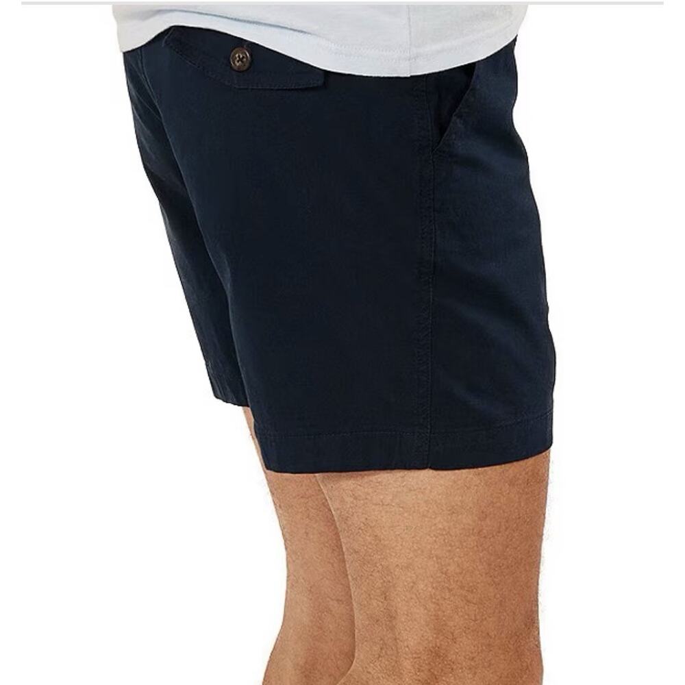 Chubbies Men’s Blue Solid Chino Shorts Reg Fit 5.5" Inseam Pockets size 34 243 - Picture 3 of 12